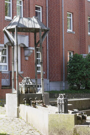 Benno Werth: Große Brunnenanlage Deliusviertel, 1993. Foto: jvf, Lizenz: CC BY-SA 4.0