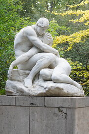 Peter Breuer: Adam und Eva, 1894. Foto: jvf, Lizenz: CC BY-SA 4.0