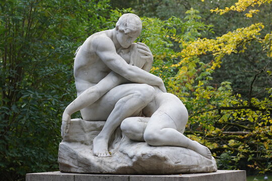 Peter Breuer: Adam und Eva, 1894. Foto: jvf, Lizenz: CC BY-SA 4.0