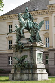 Karl Janssen: Reiterdenkmal Kaiser Wilhelm I., 1896. Foto: jvf, Lizenz: CC BY-SA 4.0