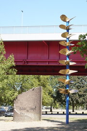 Günter M. Schirmer: Binnen-Hafen-Tor, 1994. Foto: jvf, Lizenz: CC BY-SA 4.0