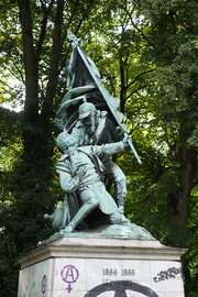Ernst Seger: Kriegerdenkmal, 1891. Foto: jvf, Lizenz: CC BY-SA 4.0