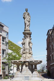 Wilhelm Albermann: Mülheimer Stadtbrunnen, 1884. Foto: jvf, Lizenz: CC BY-SA 4.0