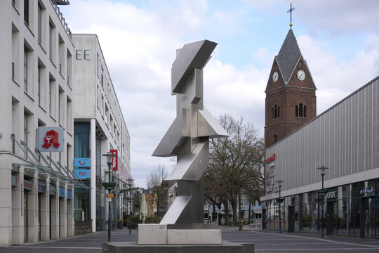 Otto Herbert Hajek: Stadtzeichen, 1969/1980. Foto: jvf, Lizenz: CC BY-SA 4.0