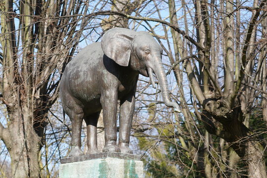 August Gaul: Elefantenbrunnen, 1921. Foto: jvf, Lizenz: CC BY-SA 4.0