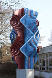 Friedel Denecke: Freude- und Erkennungszeichen, 1977. Foto: jvf, Lizenz: CC BY-SA 4.0