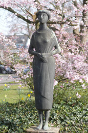 Marga Groove-Marković: Trauernde mit Friedenstaube, 1958. Foto: jvf, Lizenz: CC BY-SA 4.0