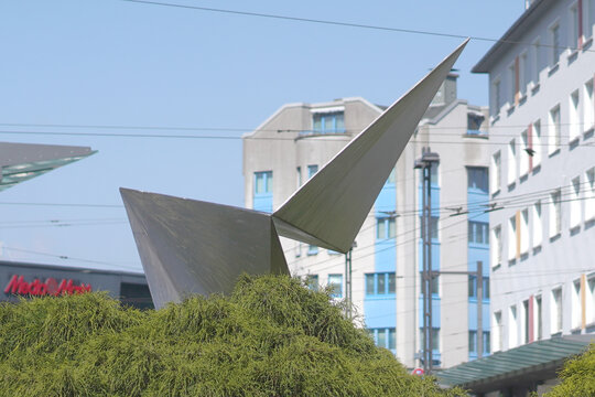 Helmut Hecht: Dreieck, 2007. Foto: jvf, Lizenz: CC BY-SA 4.0